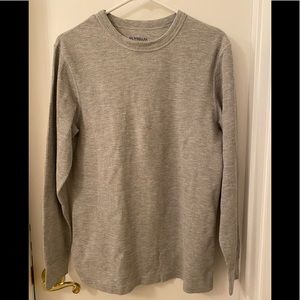 🥶🩶Magellan • gray waffle base layer • S • NWOT